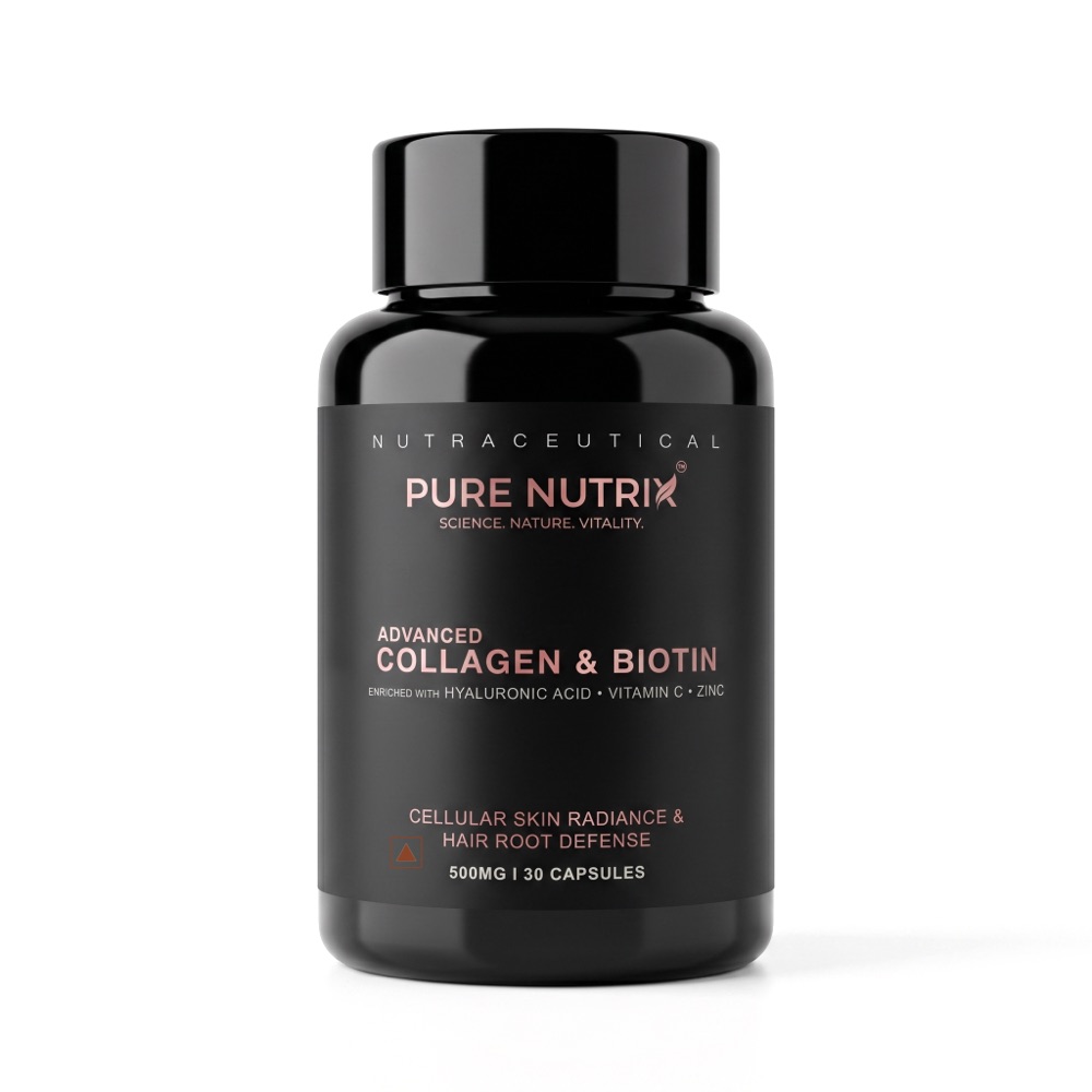 Advanced Collagen & Biotin with Hyaluronic Acid, Vitamin C & Zinc